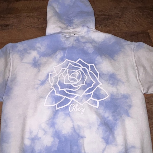 Stylish Oversized Tie-Dye Hoodie! Price Negotiable! - Picture 2 of 3